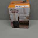 Space Heater, 1500W Electric Heaters Indoor Portable with Thermostat, PTC Fast Heating Ceramic Room Small Heater with Heating and Fan Modes for Bedroom, Office and Indoor Use (Black)