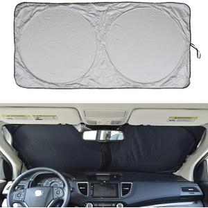 Windshield Sunshade S320, Size Is 11.81"L x 11.02"W