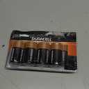 Duracell Coppertop D Batteries, 8 Count Pack, D Battery with Long-lasting Power, All-Purpose Alkaline D Battery for Household and Office Devices