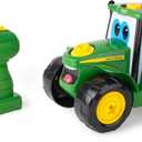 John Deere Tractor Toy and Toy Drill - Toddler STEM Take Apart Toys with 16 Individual Pieces and Kids Tools - Kids Building Toys Ages 3 Years and Up (Green)