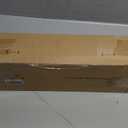 TONIAL 2 Pack Curtain Rods 32 to 58 Inch(2.6 to 4.8 ft), Telescoping Splicing 3/4 Single Rods for Windows 20 to 53 Inch(1.7 to 4.4 ft) Decorative Drapery Rod with Translucent Diamond Finial, Silver