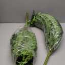 Pack of 2  Artificial Persian Grass Artificial Outdoor Plants Greenery Fake Flowers Faux Plastic Flower Plant Artificial Flower for Outdoor Garden Veranda UV Resistant,Persian Grass