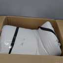 Upholstered Headboard, Wall Mounted Pillow Cushion, with Removeable Washable Cover, No Tools Needed (Twin, Beige)