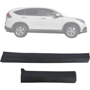 Front&Rear Door Lower Molding Passenger Side Compatible with Honda CR-V 2.4L l4 2012 2013 2014 2015 2016 Replace 75312-T0A-A01 75313-T0A-A01 Door Garnish Panel