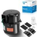 Silencer Spa Blower 1.0 HP 120V, Quiet & Shock-Absorbing