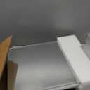 IDYLLOR Black Bathroom Medicine Cabinet with Beveled Edge Mirrored Door 14 x 18 inch, Recessed or Surface Mount, with Adjustable Glass Shelves