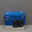 Tapo 2K Indoor Pan/Tilt Wired Security Camera - Works as a Baby Monitor & Pet Camera, Motion Detection, 2-Way Audio, Siren, Night Vision, No-Subscription Local Storage or Optional Cloud, C211 (2-Pack)