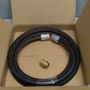 Giraffe Tools Garden Hose 5/8", Custom Length, Heavy Duty, No Kink, Flexible, Rubber Garden Hose, Leakproof Water Hose, 600 Burst PSI, 8ft Female to Female Hose