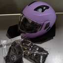 Modular Flip up Motorcycle Helmets for Men Women, DOT Approved, Small