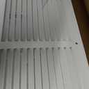 24"W x 6"H Return Air Grille [Duct Opening Size], Steel HVAC Return Air Vent Cover for Wall & Ceiling, White Powder-Coated Rust-Resistant AC Cold Air Return, Outer Dimensions 25.75"W x 7.75"H