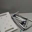 PELEGON Shower Chair for Inside Shower (350 lb) - Adjustable Height, Padded Seat, Shower Chair for Elderly and Disabled - Shower Chair for Adults, Tub Chairs for Bathtubs - Dark Blue