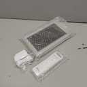 Weather Station Indoor Outdoor Thermometer Wireless, Home Atomic Clock with Large Constant Display, Inside Outside Temperature Humidity Monitor, Dew Heat Point, Barometer Grey