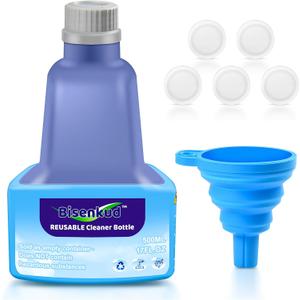 Refillable Bottle for Swiffer Wet Jet Mop - 500ml /17 FL OZ - Leak-Proof HDPE Solution Bottle, EmptyNot for Power mop