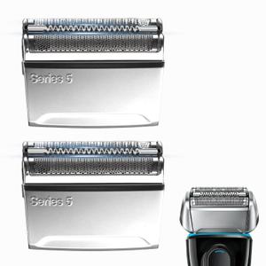 2P Series 5 Replacement Head 52S for Electric Shaver, Replacement Head Compatible with Series 5 Replacement Foil and Cutter, 52S Replacement Head Fit 5190cc 5090 5020.