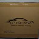 Car Seat Cover, Seat Covers for Cars, Luxury Faux Leather Waterproof Seat Covers, Car Seat Protector Accessories Universal Fit Most Vehicles BlackBrown Front Pair (BlackCoffee)