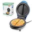 HeHoGoGo Mini Electric Omelet Maker Non-Stick Frittata Maker Dessert Maker Stainless Steel