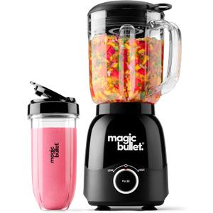 Magic bullet Combo Blender, 48oz Pitcher, Blending Cup, Simple Speed Dial – MBF50200AK