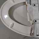 KOHLER 20454-0 Ridgewood Elongated Soft Close Toilet Seat, Quiet Close, Wood Toilet Seat, Home Essentials, White