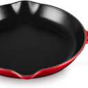 Le Creuset Enameled Cast Iron Signature Iron Handle Skillet, 11.75", Cerise