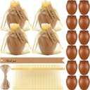 Honeydak 12 Set Cielito Lindo Party Decorations Mexican Terracotta Clay, 2 x 2.5 inches