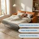 Meliusly Sleeper Sofa Support Board Full Size (48x48) Heavy Duty Wood Sofa Bed Board for Pull Out Couch, Foldable Mattress Support Under Mattress Bar Shield, Sofa Bed Support, Folding Bed Board