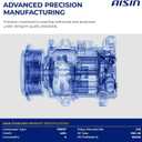 AISIN AFTERMARKET ACCAZ-00966 Air Conditioner AC Compressor - Compatible with Volvo XC90 2007-2014 3.2L, XC60 2010-2016 S80 2007-2015 3.0L 3.2L, S60 2011-2016 2.5L 3.0L, V60 2015-2016 3.0L
