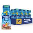 PediaSure Grow & Gain with Immune Support, 27 Vitamins & Minerals for Kids, 7g Protein, Non-GMO, Gluten-Free, Chocolate, 8-fl-oz Bottle, Pack of 24 (EXP 08/25/26)