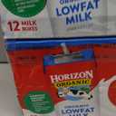 2 x Horizon Organic Shelf Stable 1% Lowfat Milk Boxes, 8 fl oz, 12 Count - 8g Protein per Serving, USDA Organic UHT from Pasture-Raised Cows, Ready to Drink for Lunchbox, Travel, or On-the-Go, No Refrigeration Needed