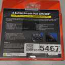 Retro-Bit Official Sega Genesis USB Controller 6-Button Arcade Pad for Sega Genesis Mini, PS3, PC, Mac, Steam, Switch - USB Port - (Black)