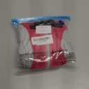 FUAMEY Dog Coat for Small Dogs,Waterproof Dog Winter Jacket with Harness Built in Puppy Cold Weather Coats Reflective Pet Vest with Zipper Warm Fleece Dogs Snowsuit Windproof Pink  (XS(chest:14in), Rose Red)