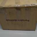 BINYUAN Inflatable Bathtub for Adults - Portable Collapsible Spa Tub with Electric Pump, Hot & Ice Bath Design, Foldable for 1-2 People, Durable PVC - Easy Inflate/Quick Drain