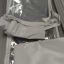 3-Tier Plush Toy Storage Organizer with Zippered PVC Dustproof Cover, Large Capacity Stuffed Animal Holder for Kids Room Nursery Bedroom