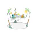 Ingenuity 3-in-1 Baby Jumper and Activity Center with Lights and Sounds Converts to Toddler Play Table, 4 Adjustable Heights, Wood Legs, Ages 4 Months to 3 Years
