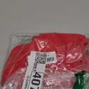 Citystl Opaque Black Tights for Women, 80D Solid Color Soft Tights, Control Top Microfiber Pantyhose for women (Large-X-Large, Red)