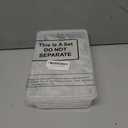 Blulu 120 Pcs Christmas Light Clips with Clear Plastic Case Outdoor 1 5/8 Inch Gutter Boards Hanger Plastic String Light Hooks for Outside Roof Gutter Fence Eave (White)