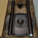 ZCCZ - Free Standing Toilet Paper Holder Stand with Reserve, Bathroom Tissue Dispenser Storage for 5 Mega Rolls, Black Toilet Paper Roll Organizer for Modern Bathrooms