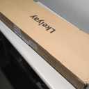 Lkeiyay Wooden 6 Cube Bookcase with Legs - 3 Tier Open Bookcase, Kids Room Categorized Organizer for Books and Toys, 25" W (Grey)