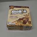 2 x Ghost Choco Chip Cookie Dough Protein Bar, 20g Protein, 4 ct, 9.2 oz | 2g Sugar, 250 Calories per Dual-Bar Pack, Caramel & Crisp Cookie Layers, Chocolatey Coating, Gym Bag Ready (EXP 09/26/26)