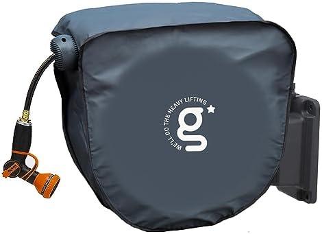 Giraffe Tools AW50 Retractable Garden Hose Reel Cover UV Resistant, Anti-Fading and Waterproof Cover for Water Hose Reel