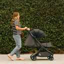 Ergobaby Metro 3 Deluxe Baby Stroller for Newborns, Infants, and Toddlers - Travel Stroller with One-Hand Fold, Near-Flat Recline, Adjustable Handlebar - Willow Green