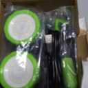 2-Pack Rechargeable LED Work Lights, 360-Degree Adjustable Spotlights with Magnetic Base, Clamp Lights for Barbecue, Workshop, Construction Site, Car Repairing and Home Using