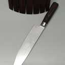 SYOKAMI 2026 Upgrade Knife Set 7 Piece Japanese Style Kitchen Knife Set With Foldable Magnetic Acacia Wood Block Sharp High Carbon Stainless Steel Chef Knives Set with Anti-slip Handle, Gift for Mom