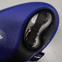 TUG 360 Tangle-Free Retractable Dog Leash with Anti-Slip Handle | 16 ft Strong Nylon Tape | One-Handed Brake, Pause, Lock (Small, Blue)