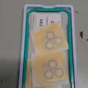 IMBZBK 3 Pack Privacy Screen Protector for iPhone 12 Pro Max Tempered Glass with 3 Pack Camera Lens Protector, Accessories 9H Anti Spy for Apple 12 Pro Max, 2.5D Curved, Case Friendly, Transparent