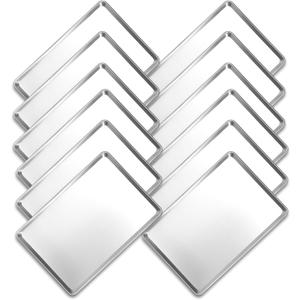 12 Pack Full Size Aluminum Baking Sheet Pan, 26 x 18 in, 12-pack Solid Full Size