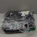 BUYUE Thickened 2.5" Original Linen Dining Chair Cushion, U-Shape High Density Foam Comfortable Chair Pad for Kitchen, Slip Resistant Indoor Seat Cushion (1 Piece, Black)