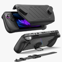 JSAUX PC0111 ModCase Compatible with ASUS ROG Ally X (2024), ROG Ally X Case with Detachable Front Shell, Include Protective Case, Face Cover, Metal Bracket and Strap - Basic Set