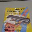 Uinkit 3mil Matte Thermal Laminating Pouches, 50Pack Letter Size (8.5x11 Inches) - Anti Glare Sheets for Teachers & Home Office - Fingerprint Resistant, Premium for Classroom & Craft Projects