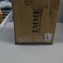 EMME Faux Fur Throw Blanket White - Big Bubble Rabbit Cozy Blanket for Couch, Small Fluffy Fuzzy Cozy Blanket, Thick Furry Plush Shaggy Blankets, 650GSM, 50x60 Inches