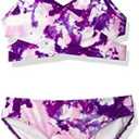 Kanu Surf Girls' Coral Reef Beach Sport Wrap Around Bikini 2-Piece Swimsuit Size 6T